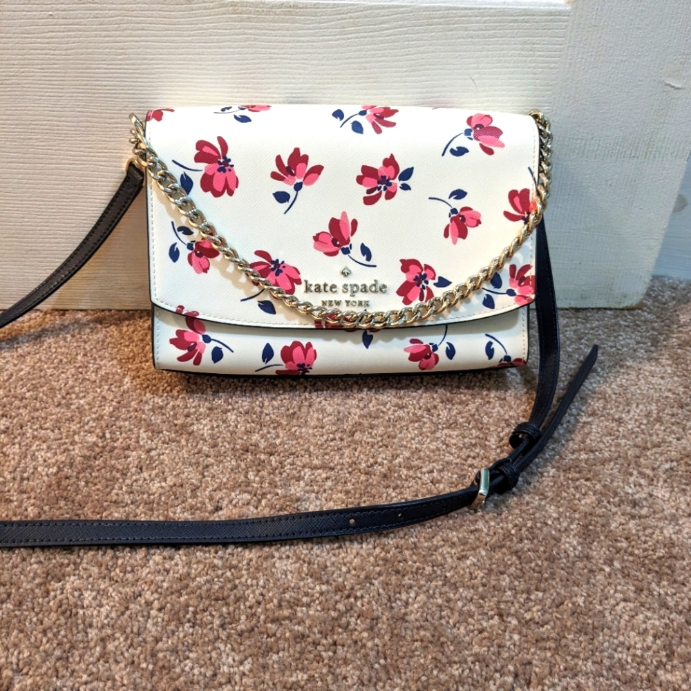 Kate Spade Carson Cross Body Staci Garden Tea